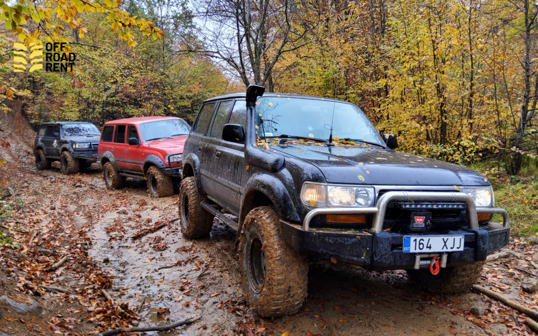 Off-Road Adventure in the Carpathian Mountains in Autumn 2022